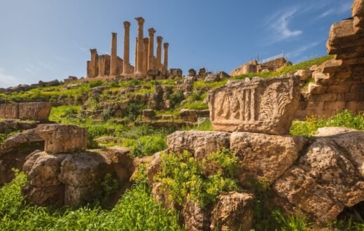 Le site archéologique de Jerash