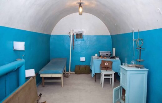 Mission dans un hôpital millitaire souterrain