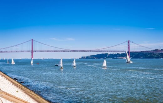 Croisière en voilier sur le Tage